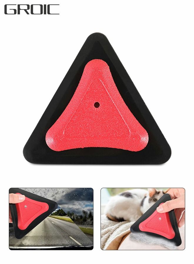 GROIC Multi Purpose Car Interior Cleaning Silicone Pet Hair Scraper Window Glass Demister Wiper,Car Supplies - Image 1