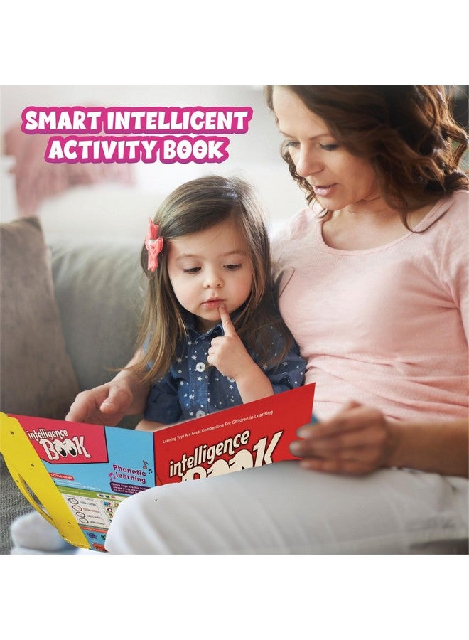 ToyMagic ToyMagic Intelligence Phonetic Learning E-Book|Activity With Alphabet,Numbers,Shapes,Animals,Nursery Rhyme|Birthday Gift|Interactive Musical Toy Book For Kids 3+|Improve Thinking Ability|Made In India  - Image 3