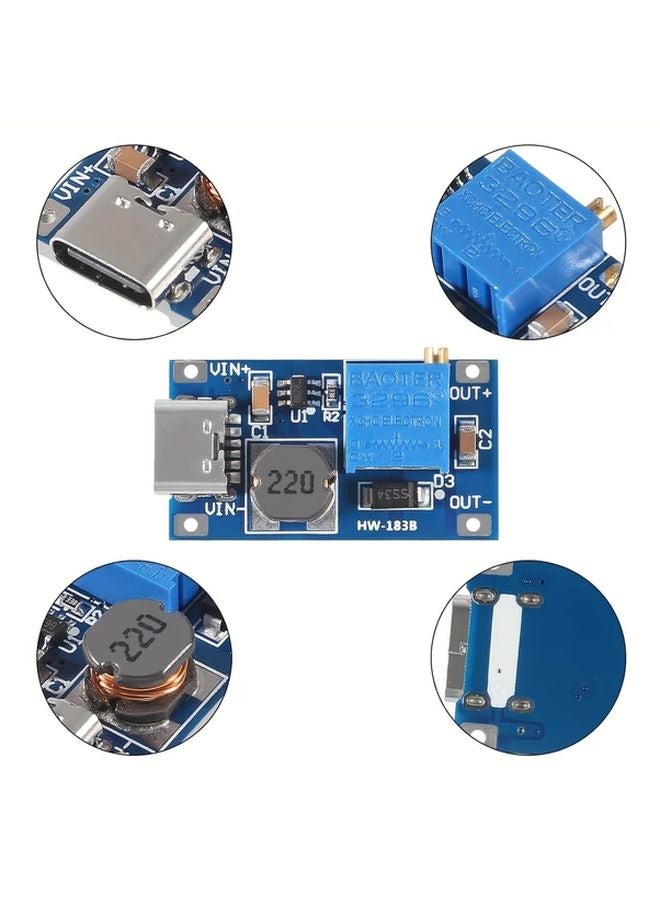 10pcs AOICRIE MT3608 Boost Converter Module 2V 24V To 5V 28V 2A High Efficiency - Image 4