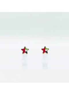 Star Shaped UAE Flag Earrings | Stainless Steel | Gold Plated - pzsku/Z84498397D160DB1C7D91Z/45/_/1732785293/77332ebc-e95e-46c1-8d65-e7bc8efbefbe