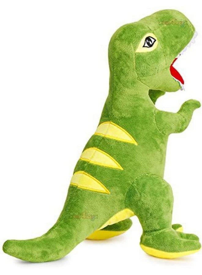 تيكلز لعبة حيوان محشوة ناعمة على شكل ديناصور من Tickles كهدية عيد ميلاد للأطفال (اللون: أخضر؛ المقاس: 40 سم) - Image 3