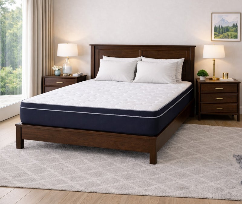 ريكسال هوم مرتبة Rexal Home Sound Sleep بنوابض جيبية – سماكة 28 سم، عزل الحركة، دعم مضاد للهبوط، قماش قابل للتنفس، ميموري فوم وحماية مضادة للبكتيريا، مقاس كوين 160 × 190 سم - Image 2