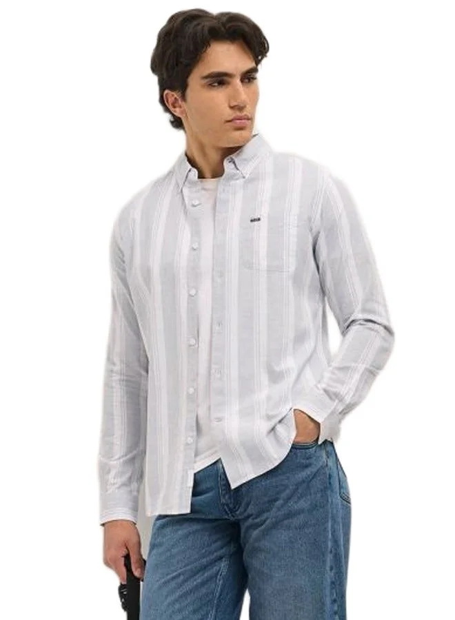 THE BEAR HOUSE Men's Shirt for Casual and Formal Wear | Classic Button-Down Style for Office, Daily Use, Travel, Events & All-Season Outfits | Versatile & Stylish Wardrobe Essential for Every Occasion