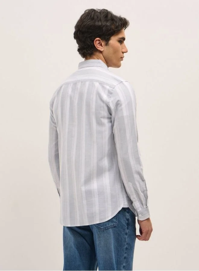 THE BEAR HOUSE  Men's Shirt for Casual and Formal Wear | Classic Button-Down Style for Office, Daily Use, Travel, Events & All-Season Outfits | Versatile & Stylish Wardrobe Essential for Every Occasion for Men | Best Price UAE