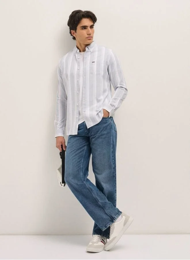 Men's Shirt for Casual and Formal Wear | Classic Button-Down Style for Office, Daily Use, Travel, Events & All-Season Outfits | Versatile & Stylish Wardrobe Essential for Every Occasion