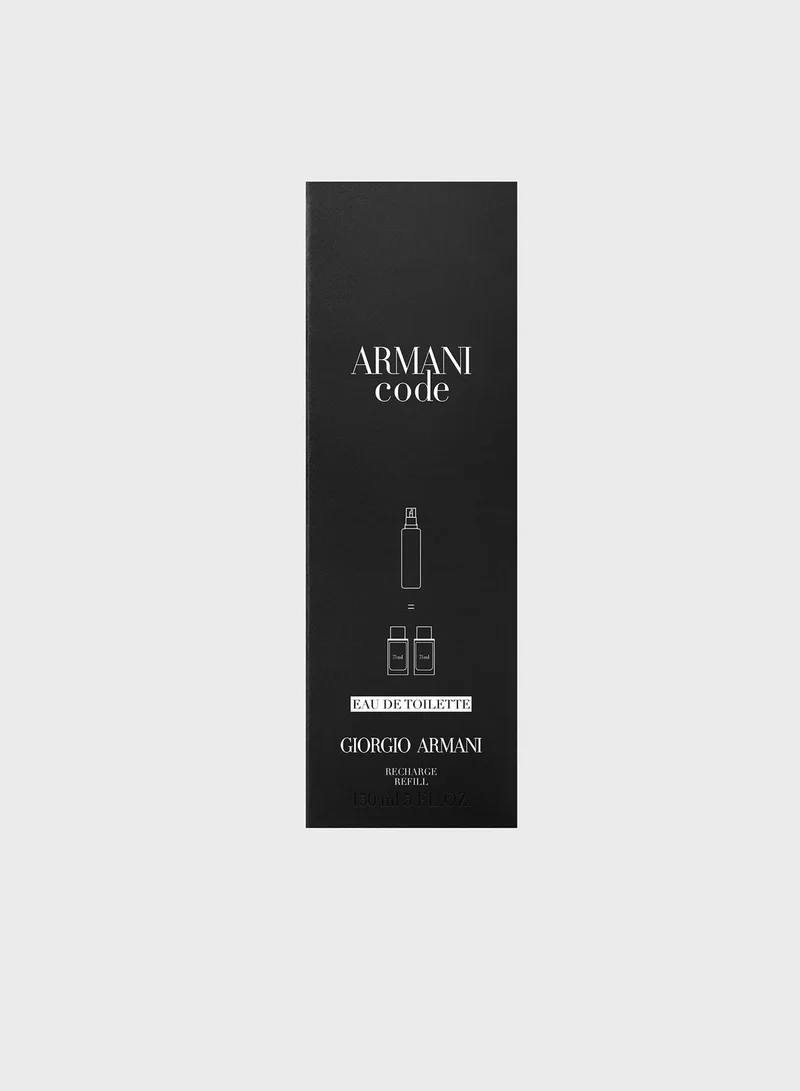 أرماني عطر ارماني كود او دو تواليت - 150 مل قابل لاعادة التعبئة