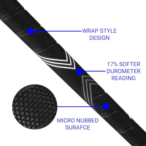 Hireko Karma Soft Trac Jumbo Golf Grips (+3/32” Oversized), 13 Piece Golf Grip Set - Image 4