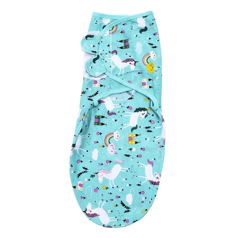 Bluejw Baby Swaddle Wrap - Infant Cotton Swaddle Blanket Sleeping Bag - Newborn Swaddlers - Image 5