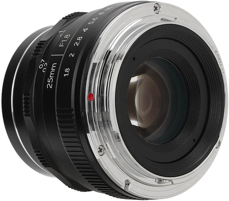 25mm F1.8 Manual Focus Lens - C Frame, Large Aperture, Compact Alloy Build - High Light Transmission Coating, Close Focus 20cm, Ideal for Portrait and Landscape - Image 3