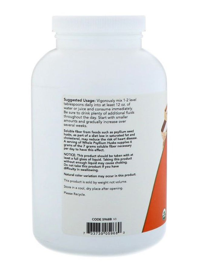 Now Foods Psyllium Husks Powder - Image 3
