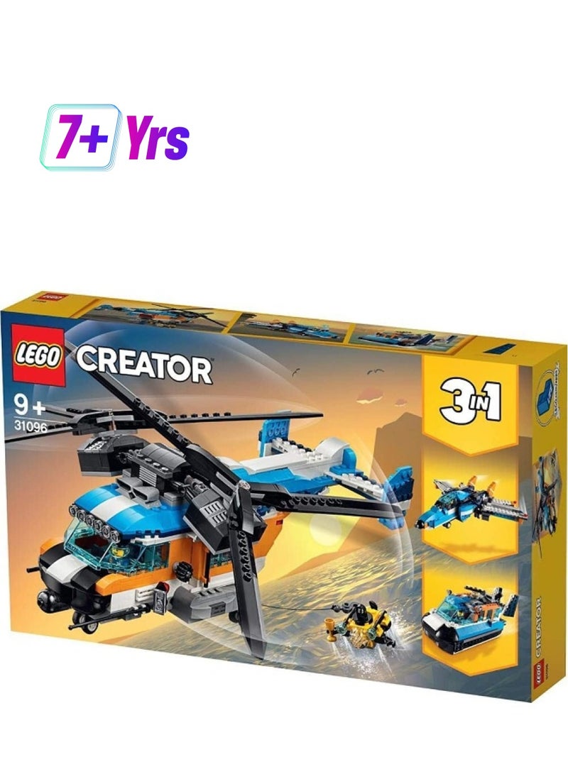 LEGO Creator 3in1 Twin Rotor Helicopter - 31096 - Image 1