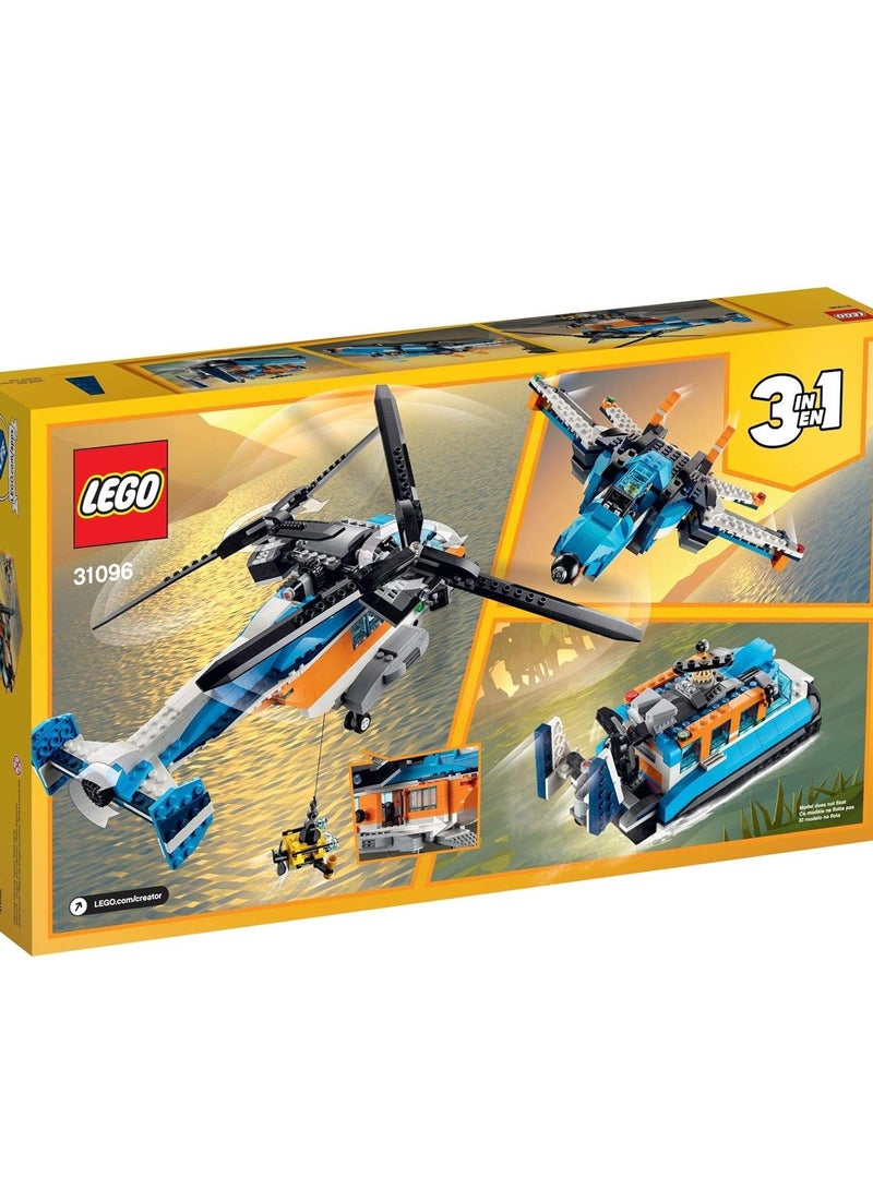 LEGO Creator 3in1 Twin Rotor Helicopter - 31096 - Image 3