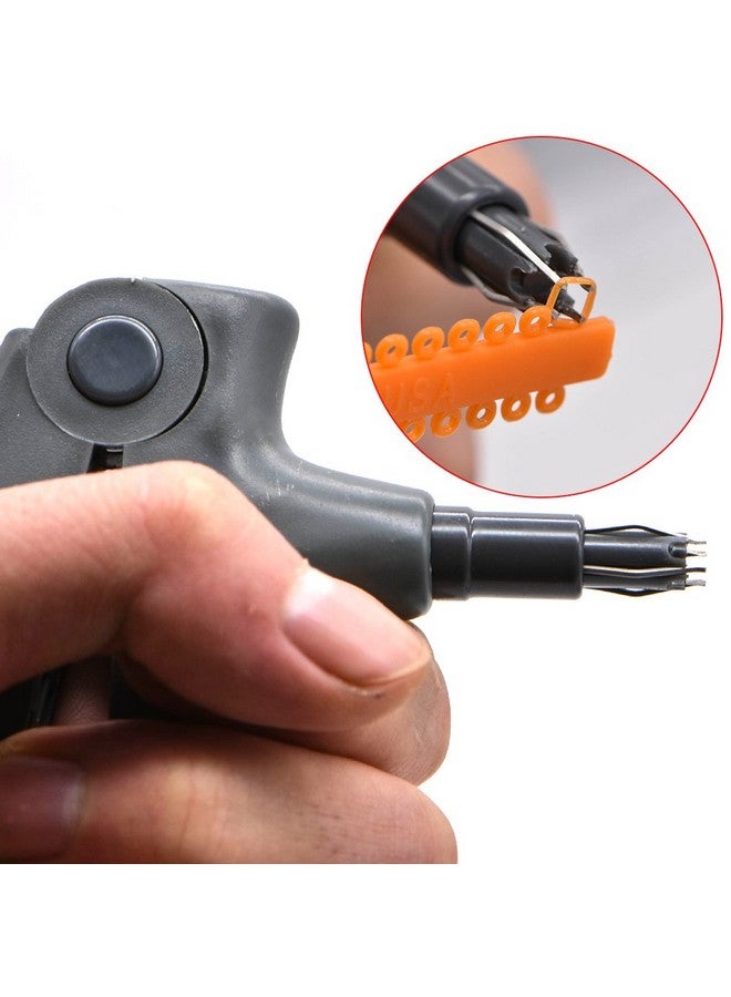 Angzhili 1 Piece Dental Ligature Tie Gunligature Ring Placement Tooldispenser Shooter(Gray) - Image 4