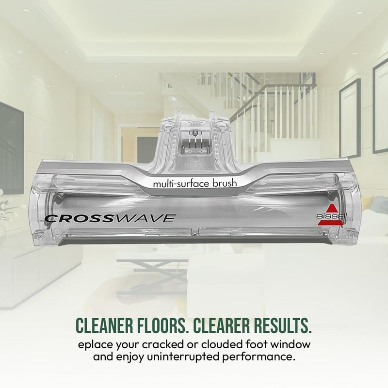 Selgo Foot Window Replacement for Bissell CrossWave Multi-Surface Dry/Vac Vacuums | Bissell CrossWave Brush Cover OEM # 1608698 for 3888A 1785 Series (NOT FOR 2306 SERIES) - Image 5