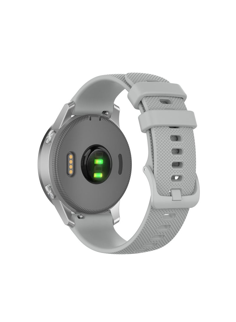 1Pcs Watch Band Suitable For Huawei Watch 3 pro/ Samsung galaxy Watch /Garmin Venu 2S/ vivoactive5 Gray 22mm - Image 1