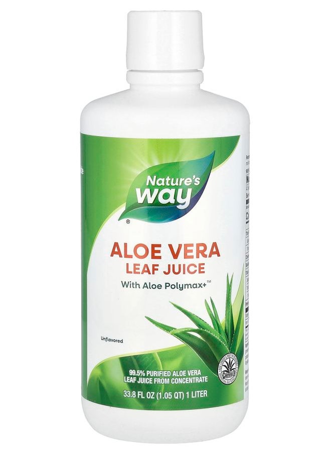 Aloe Vera Leaf Juice Unflavored 33.8 fl oz (1 L) - pzsku/Z844A233DDFF43A0828ADZ/45/_/1729515328/1c346de9-f9f0-48f2-afb7-ae15f0592708