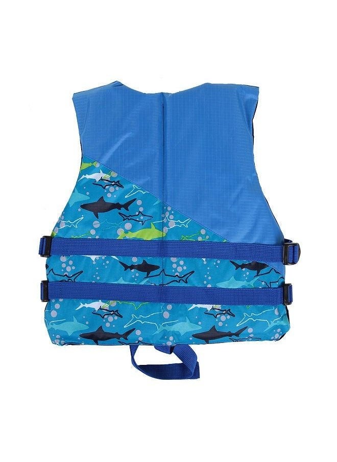 Generic Children Lifesaving Life Kids Jacket Buoyancy Aid Flotation Device Boating Surfing Vest Swimming Life Jackets Safety Survival Suit Blue  - Image 3