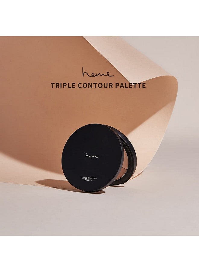 HEME Triple Contour Palette 9G (01 Natural Contour)  - Image 3