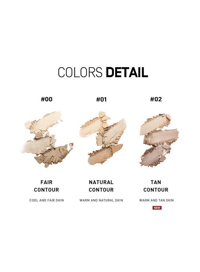 HEME Triple Contour Palette 9G (01 Natural Contour)  - Image 4