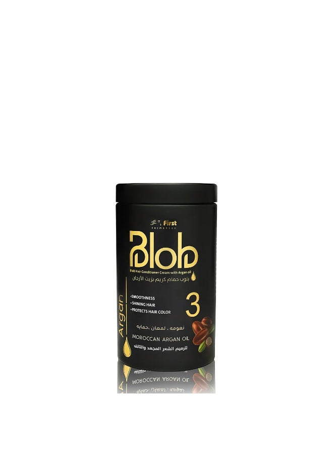 Blob Argan Smoothing Hair Mask & Conditioner Cream - 1000 ml