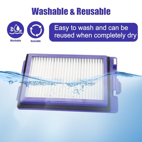 Odashen Filter Replacement For Eufy Robovac X8 Robot Vacuum, Accessories For Eufy X8 hybrid Vacuum Filter(6Pack) - Image 5