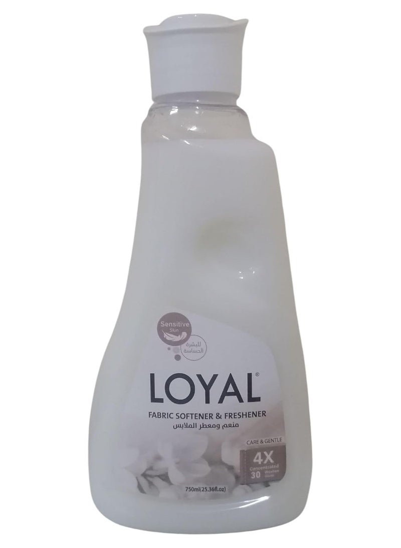 لويال Generic LOYAL منعم غسيل الأقمشة المركز، بلسم ومعطر، عناية ورائحة لطيفة، 750 مل (عبوة واحدة، 750 مليلتر) - Image 2