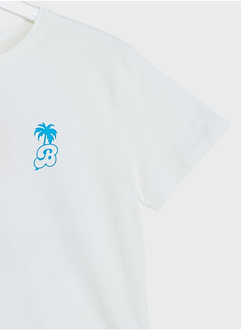 MANGO - Kids Graphic T-Shirt - Image 1