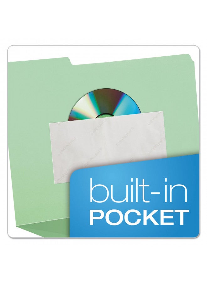 Pendaflex 84370 File Folders with Erasable Tabs, 1/3 Cut Top Tab, Letter, Assorted (Pack of 30) - Image 1