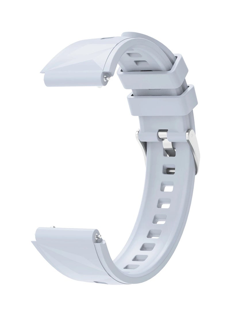 Youque - Strap for Huawei Watch GT 5/GT 4 41mm, Silicone Watchband Replacement Bracelet Blue - Image 1