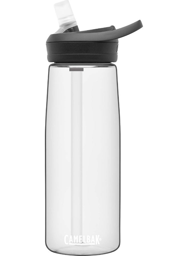 كاميلباك قارورة مياه كاملباك إيدي+ مع تريتان رينيو – 750 مل (25 أونصة) شفافة، متينة، مقاومة للتسرب وصديقة للبيئة مع غطاء شُرْبة - Image 1