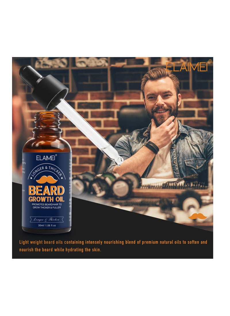 Elaimei - for Strengthen beard roots,Moisturize Beards and Make Beards Thicker - Image 1