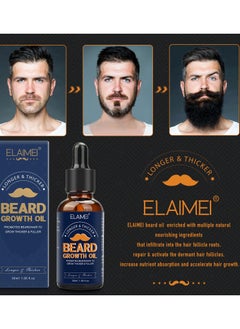 Elaimei for Strengthen beard roots,Moisturize Beards and Make Beards Thicker  - Image 3