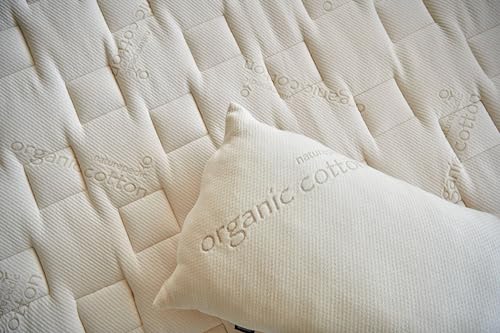 Naturepedic Organic Latex Pillow - Queen Bed Pillow with Medium Comfort - Luxury Pillow with Adjustable Fill for Comfortable Sleeping, Back Support and Neck Pain Relief - Image 5