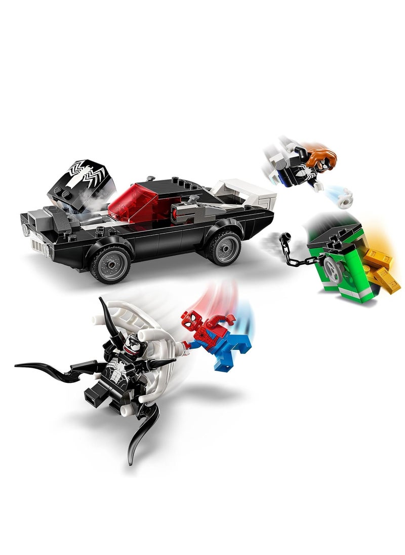 LEGO - LEGO LEGO Spider-Man Vs Venom Muscle Car - Super Hero Figure For Imaginative Role Play, Building Toy Playset 76309 - Image 1