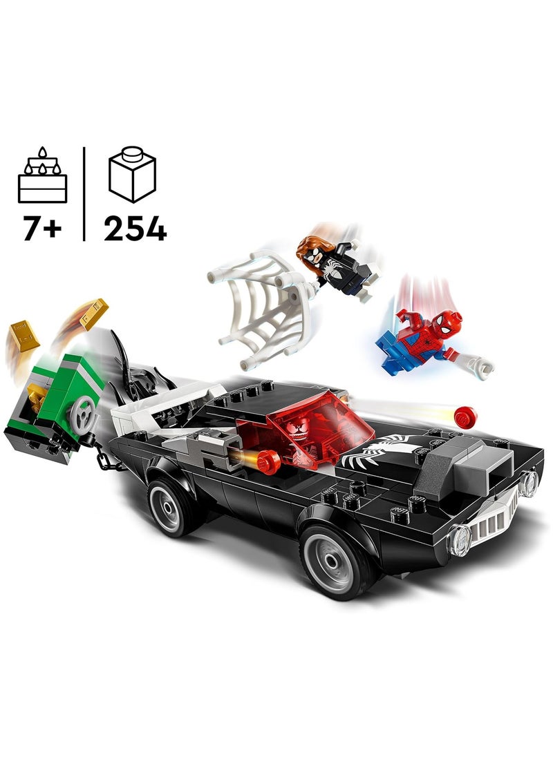 LEGO - LEGO LEGO Spider-Man Vs Venom Muscle Car - Super Hero Figure For Imaginative Role Play, Building Toy Playset 76309 - Image 1