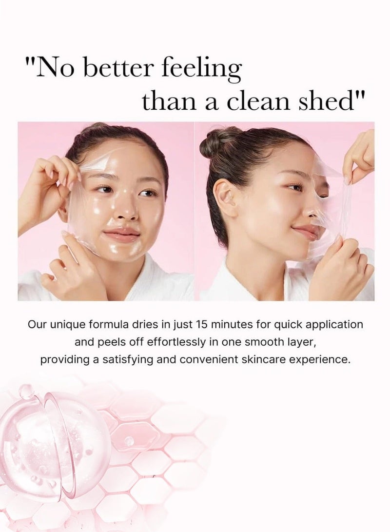 ميديكيوب قناع وجه ليلي مقشر بالكولاجين لشد البشرة وترطيبها، يقلل من الترهل والبهتان، يحتوي على الكولاجين المتحلل لبشرة متألقة. 75 مل (2.53 أونصة سائلة). - Image 4