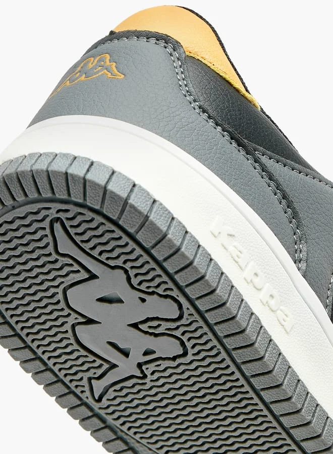 كابا Mens Panelled Lace-Up Sports Shoes