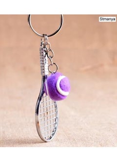 Goolsky Tennis Racket Keychain, Small Pendant, Car Keyring, Sports Key Chain, Love Sports Gifts  - Image 2
