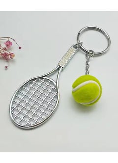 Goolsky Tennis Racket Keychain, Small Pendant, Car Keyring, Sports Key Chain, Love Sports Gifts  - Image 5