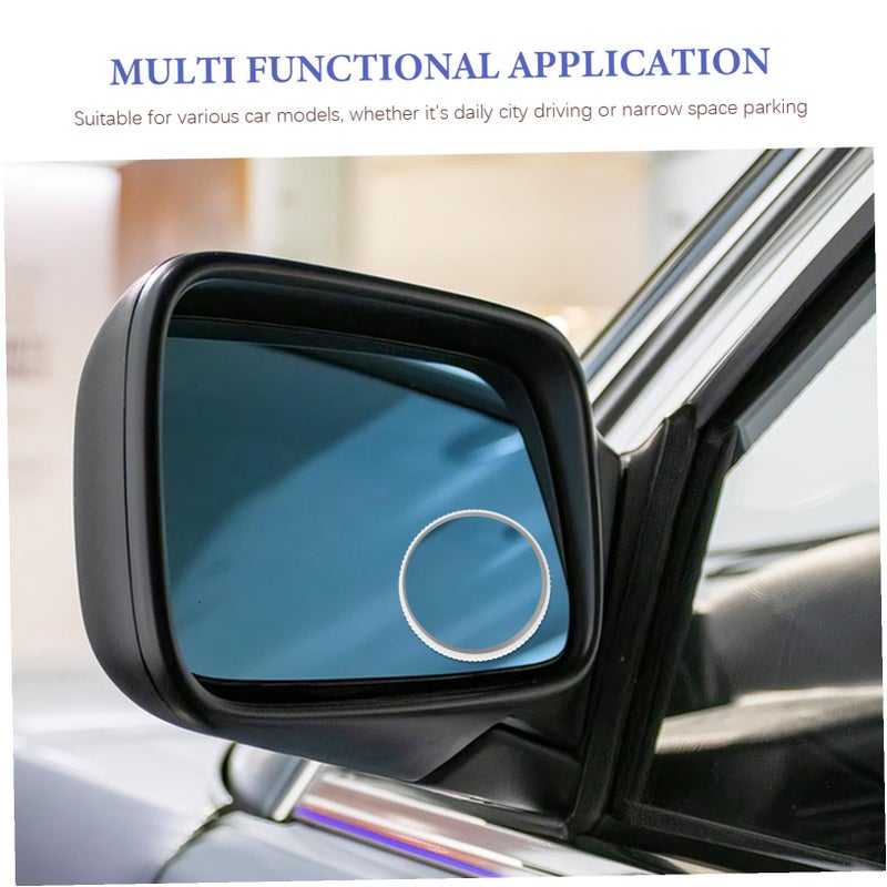 Adjustable Suction Cup Wide Angle Blind Spot Mirror for Car Truck Parking Safety - Image 4