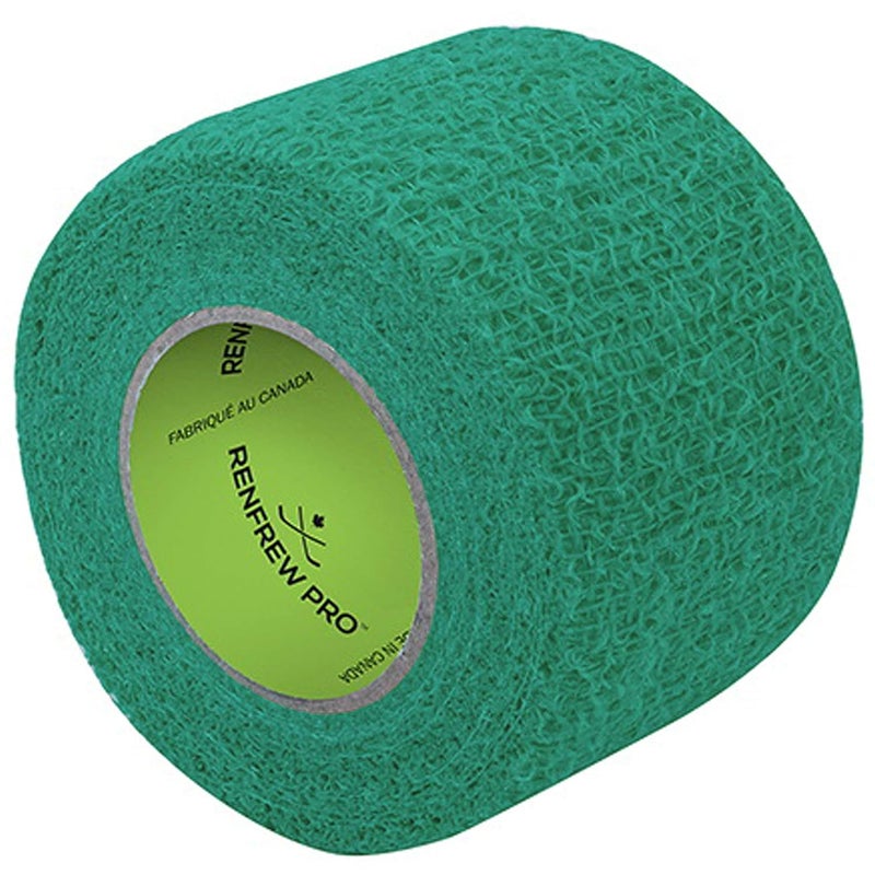 Stretchrap Grip Tape Scapa Hockey Stick, 1 Roll (1.5"/6yds, Green)