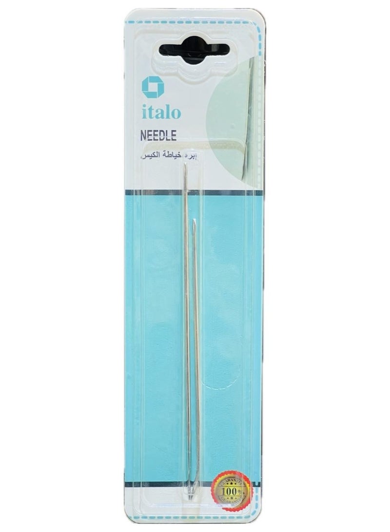 إيتالو إبرة خياطة للحقائب / إبرة تنجيد قطعتين - Image 1