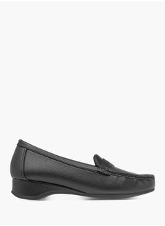 Flora Bella By Shoexpress Women Solid Slip-On Block Heel Loafers  - Image 3