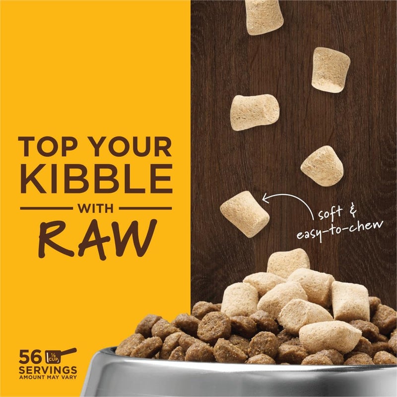 Instinct Raw Boost Mixers, Freeze Dried Dog Food Topper, Grain Free - Cage Free Chicken, 14 oz. Bag - Image 3