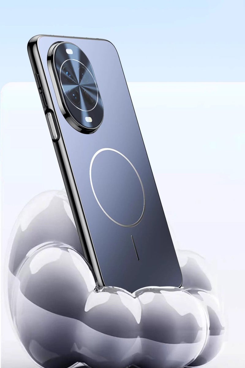 عام غطاء مغناطيسي متوافق مع هاتف هواوي نوفا 14 برو، بإطار TPU مقاوم للسقوط، ممتص للصدمات، لوحة خلفية غير لامعة مقاومة للخدوش والتآكل والبهتان. - Image 2