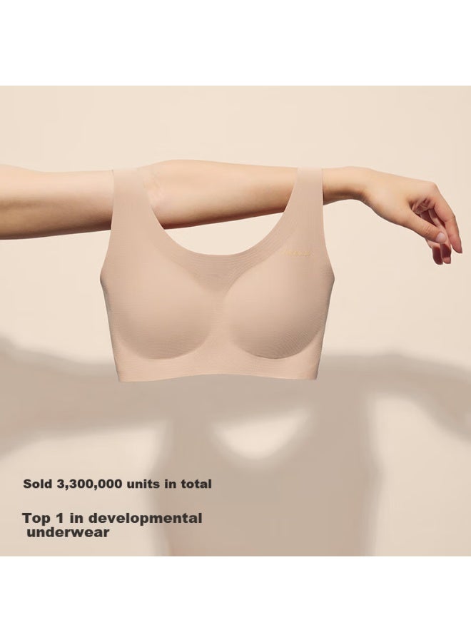 Like Uu Children's Underwear For Female Students In Middle And High School, Puberty Girls' Bra, Small Vest, Seamless Underwear - Image 3