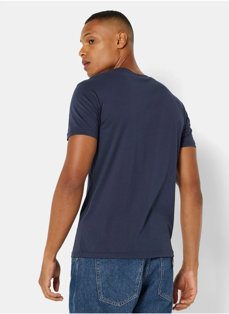 EMPORIO ARMANI Logo Crew Neck T-Shirt