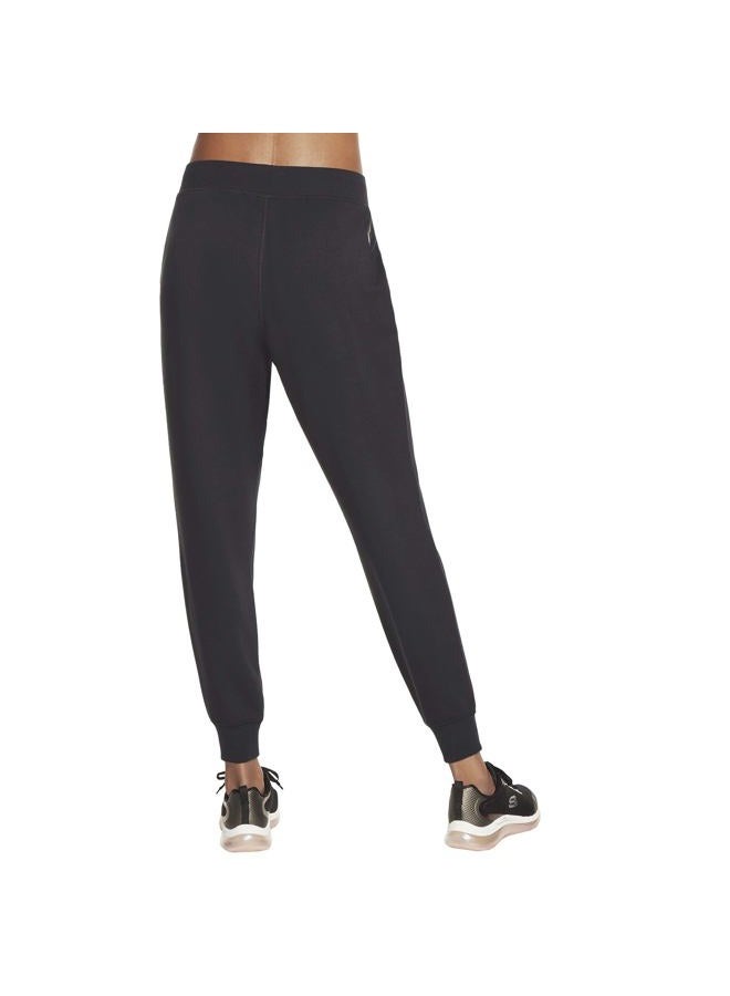 SKECHERS Women's Restful Jogger, Black, L - Image 2