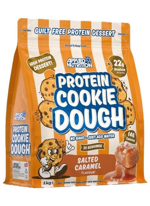 APPLIED NUTRITION PROTEIN COOKIE DOUGH SALTED CARAMEL 25 SERVINGS 1KG