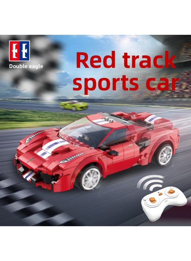 Double Eagle Click Remote Control Off-road Vehicle Assembled Building Blocks Car Race Car Model Compatible With Lego Car Toy Gift-Color:Double Eagle Lotus-Lutes C51071 [308PCs Dual Mode Remote Control Edition + Programming]]  - Image 3